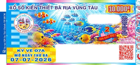 Kết quả ngày 07/07/2026